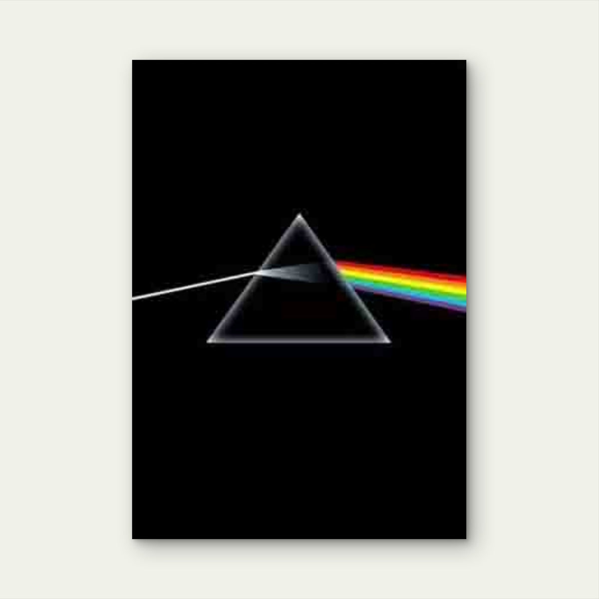 Abstract Art of Prisms And Light 60x90cm Metal Print Ready to Hang