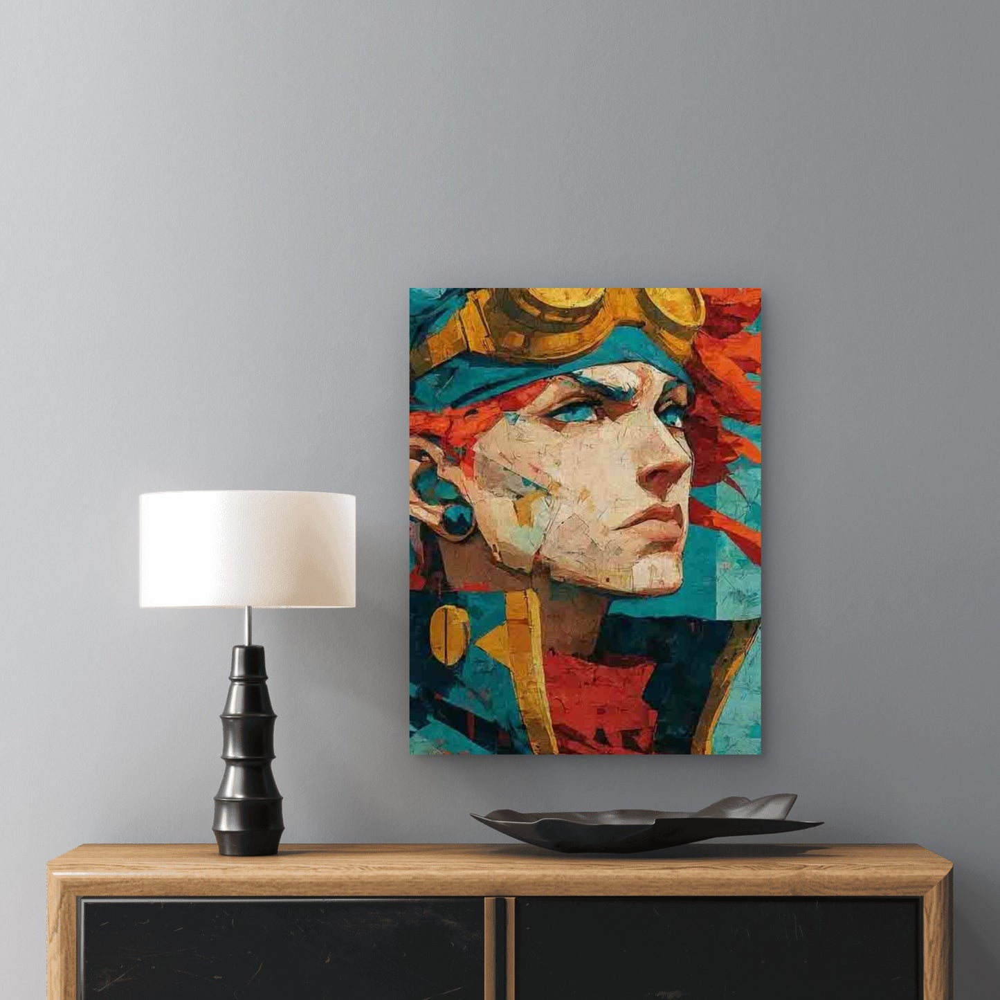 Featuring Anime And Fantasy Themes 60x90cm Metal Print Ready to Hang