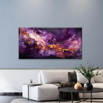 Abstract With Marble Elements Wall Art Canvas Office Home Room Framed 120x60cm