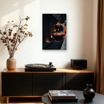 Hogwarts Express Steam Train 60x90cm Metal Print Ready to Hang