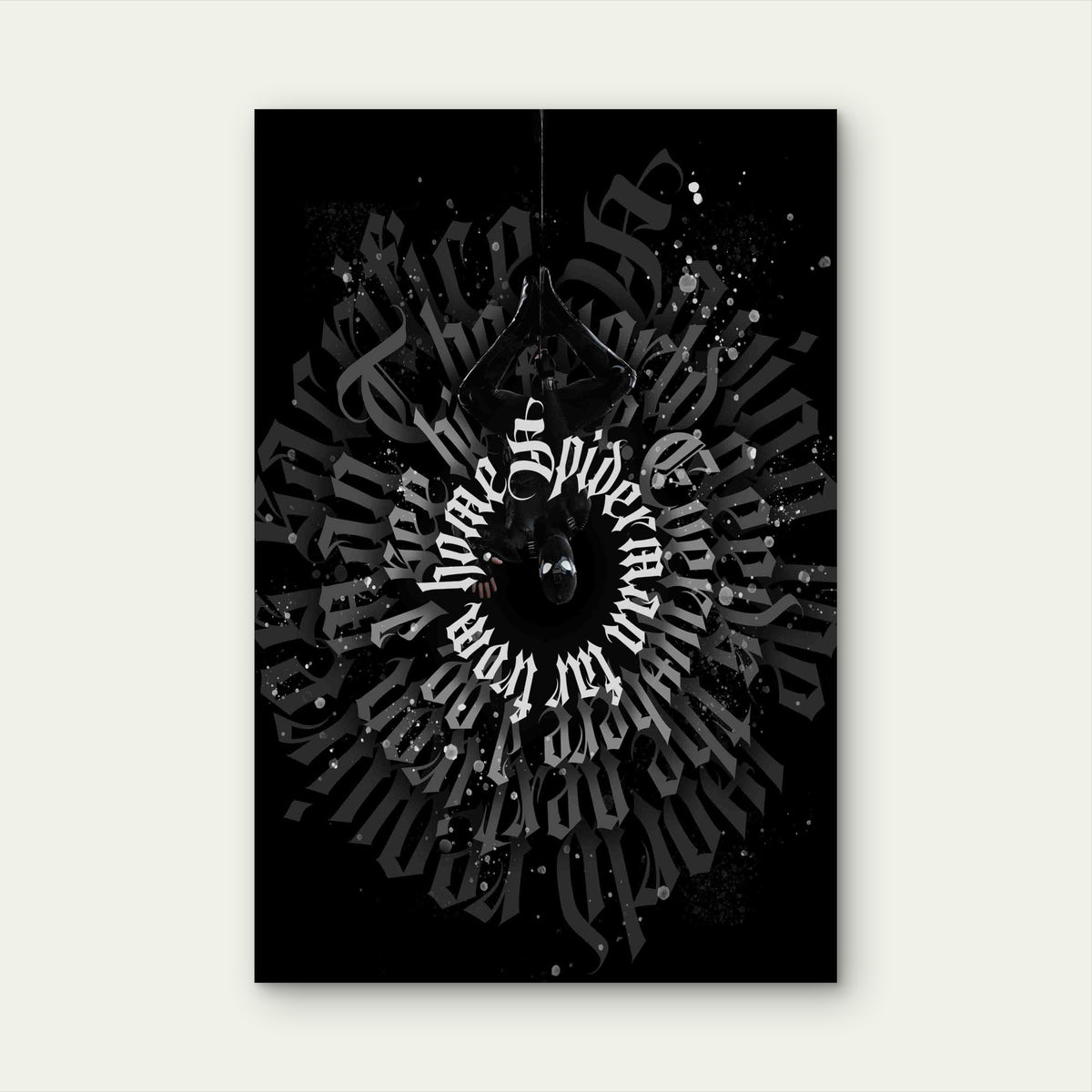 Crimson Solstice Silhouette Warrior 60x90cm Metal Print Ready to Hang