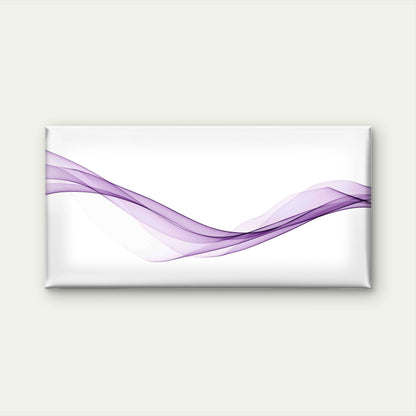 Dynamic Purple Wave Wall Art Canvas Office Home Room Framed 120x60cm