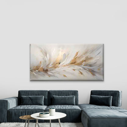 Abstract Dynamic Feather Wall Art Canvas Office Home Room Framed 120x60cm