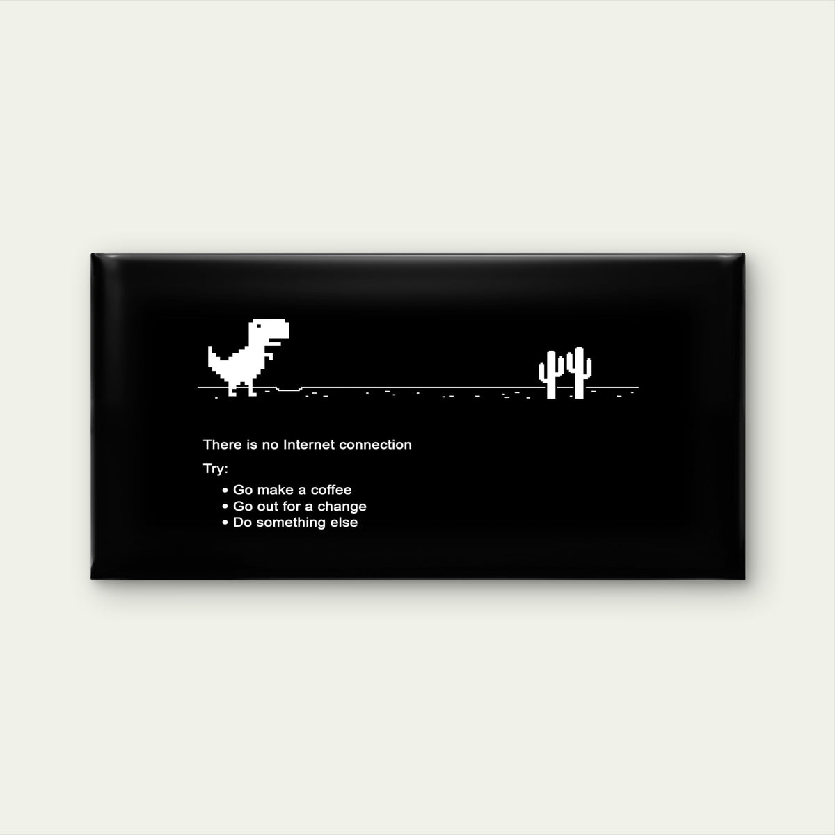Retro Pixel Dinosaur Meme Wall Art Canvas Office Home Room Framed 120x60cm