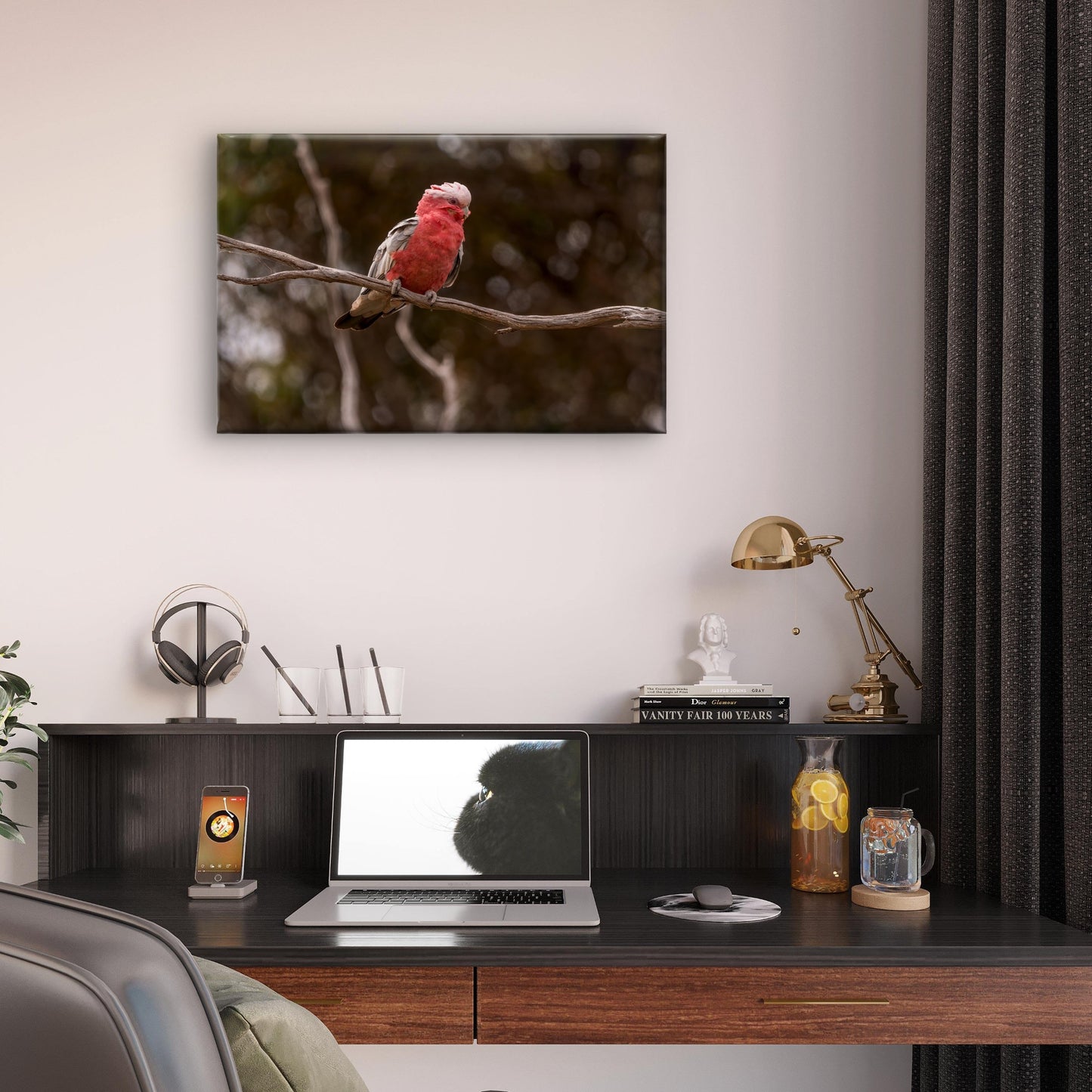 Cute Galah Australia Wall Art Decor 100% Australian Made