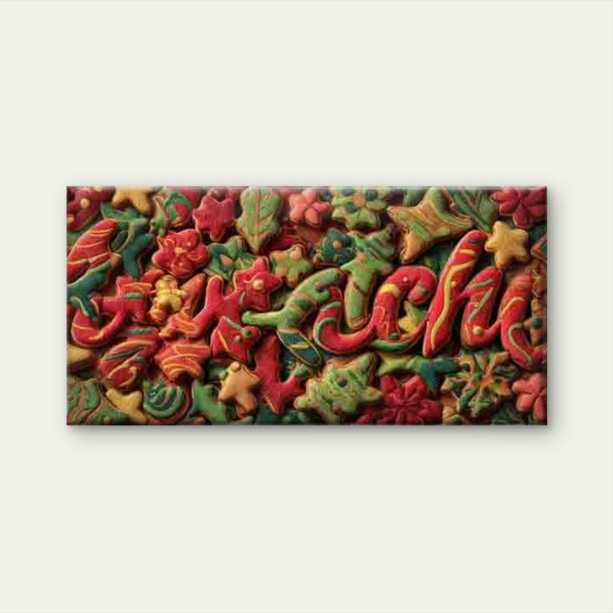 Colorful Icing Designs Wall Art Canvas Office Home Room Framed 120x60cm