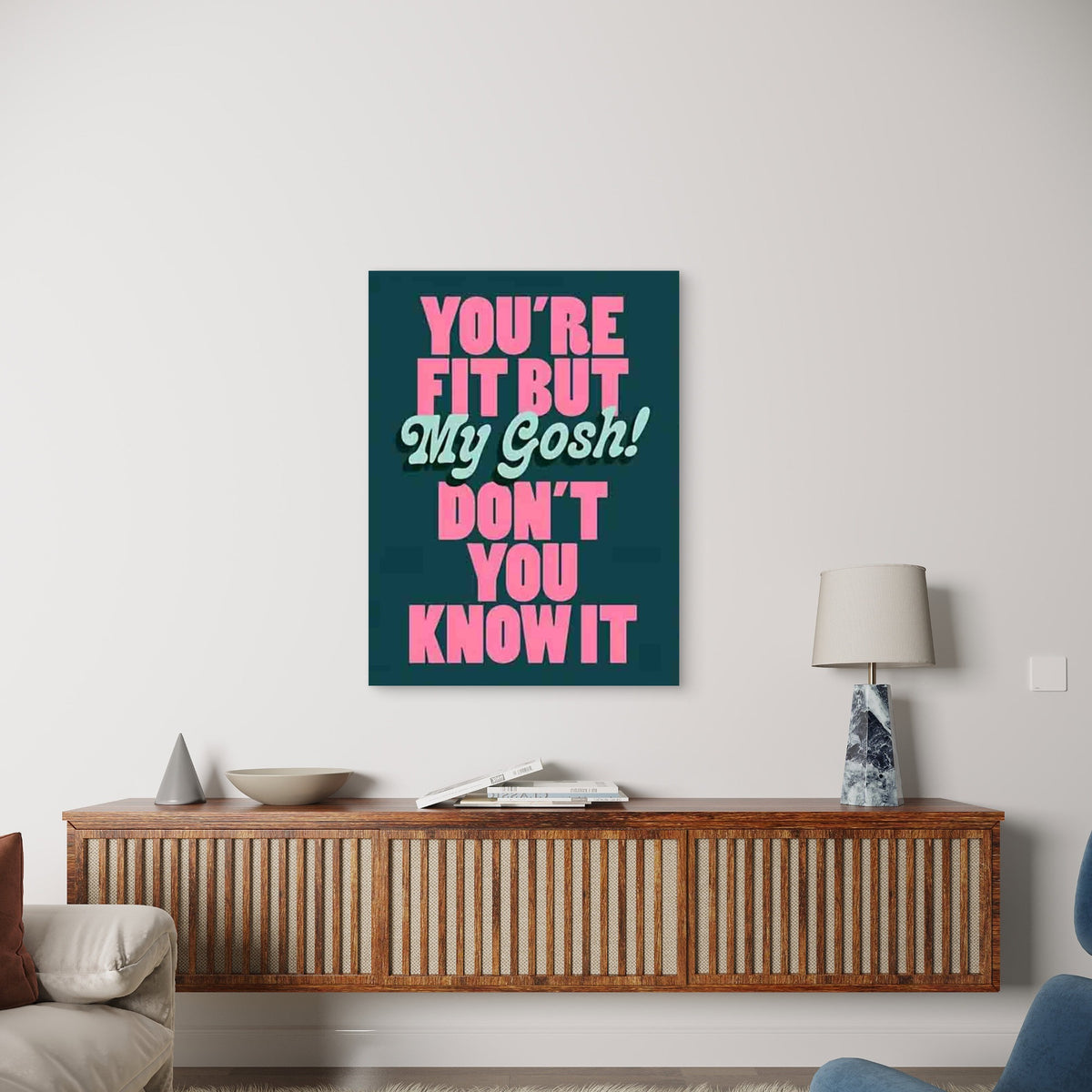 Music 60x90cm Metal Print Ready to Hang