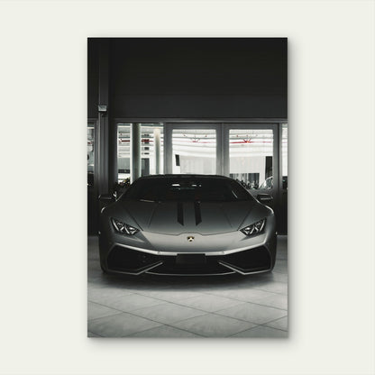 Lamborghini Huracán 60x90cm Metal Print Ready to Hang