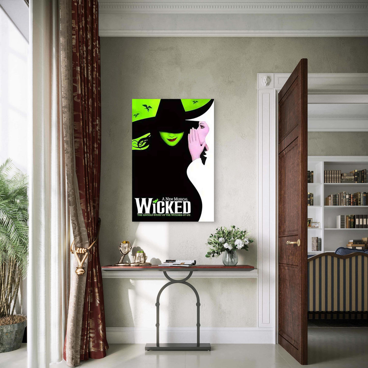 Featuring The Wicked Musical 60x90cm Metal Print Ready to Hang
