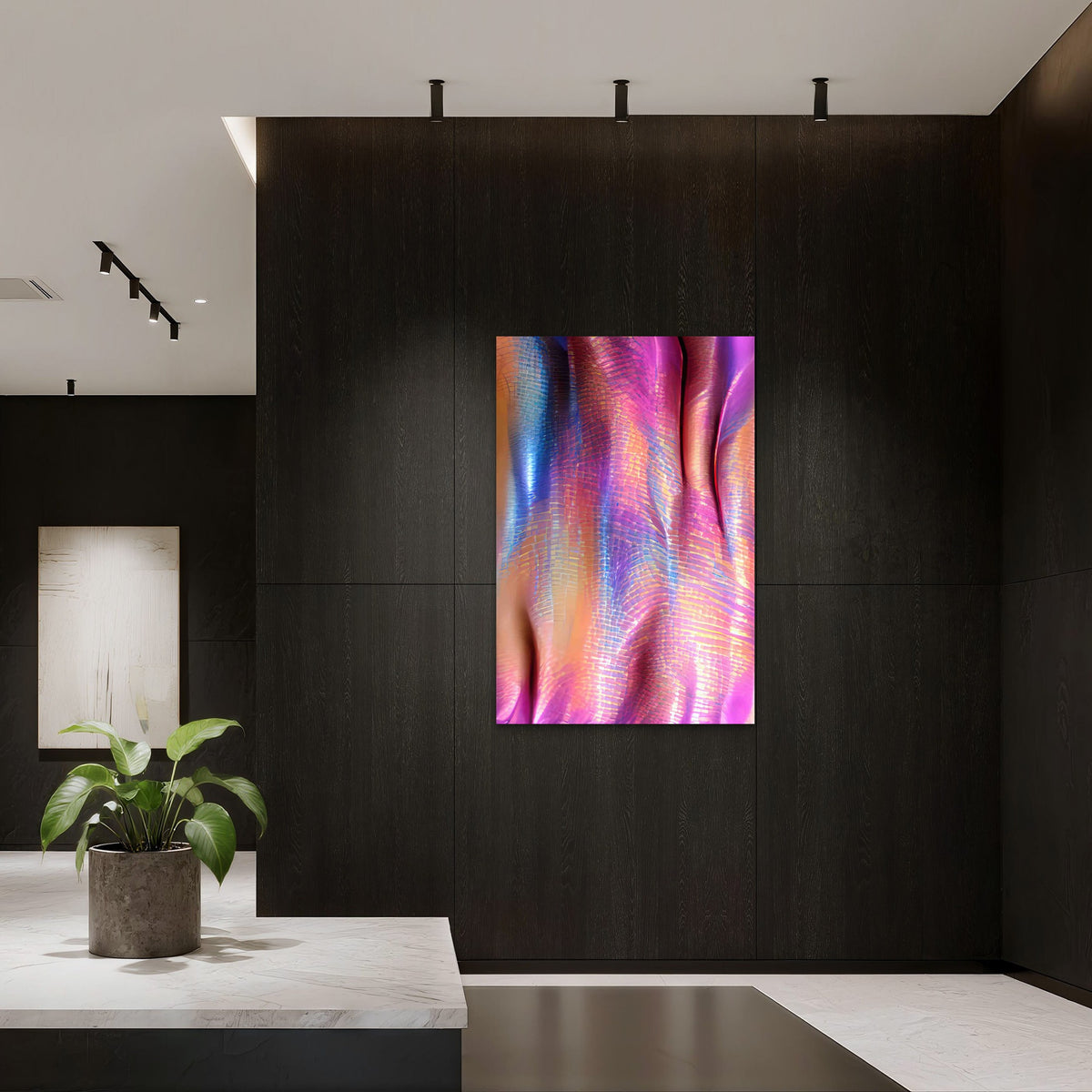 Digital Illustration Abstract 60x90cm Metal Print Ready to Hang