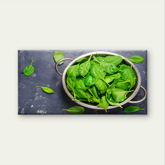 Healthy Vegetable Cafe Food Sign Wall Art Canvas Office Home Framed 120x60cm