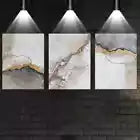 3pcs Abstract Charming Texture Canvas Unframed - High Quality Print 100% Australian Made Wall Canvas