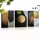 3pcs Modern Nordic Minimalist Art Painting Wall Art Set Canvas Framed 60x90cm - High Quality Print 100% Australian Made Wall Canvas Ready to Hang