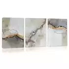 3pcs Abstract Charming Texture Canvas Unframed - High Quality Print 100% Australian Made Wall Canvas