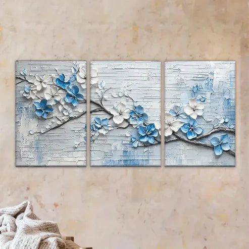 3pcs Three-Piece Canvas Artwork Wall Art Set Canvas Unframed - High Quality Print 100% Australian Made Wall Canvas
