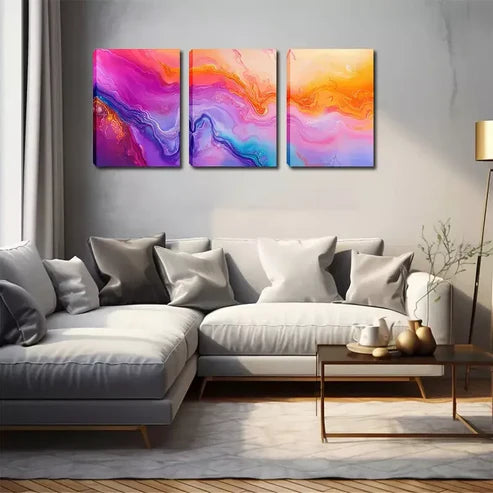 3pcs Dream Cloud Wall Art Canvas Unframed - High Quality Print 100% Australian Made Wall Canvas