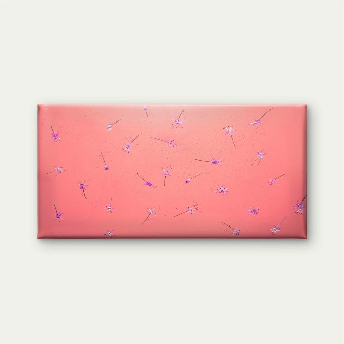 Flower With Psychedelic Wall Art Canvas Office Home Room Framed 120x60cm