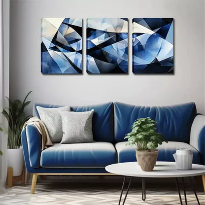 3pcs Good Luck Products, Abstract Patterns Wall Art Canvas Unframed - High Quality Print 100% Australian Made Wall Canvas
