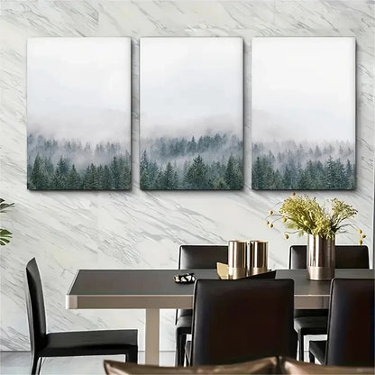 3pcs Modern Minimalist Poster Printable Wall Decor Metal Print Ready to Hang Art