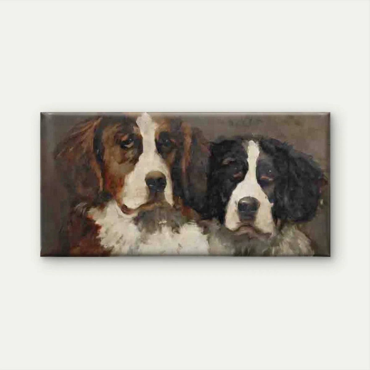 Bernese Mountain Dog Wall Art Canvas Office Home Room Framed 120x60cm