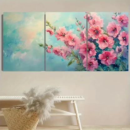 3pcs Lush Nature-Inspired Wall Art Set Canvas Unframed - High Quality Print 100% Australian Made Wall Canvas