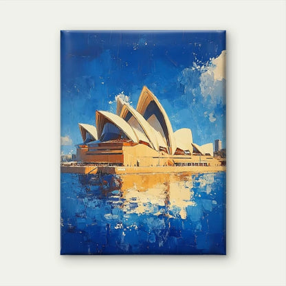 Sydney Opera House 60x90cm Metal Print Ready to Hang