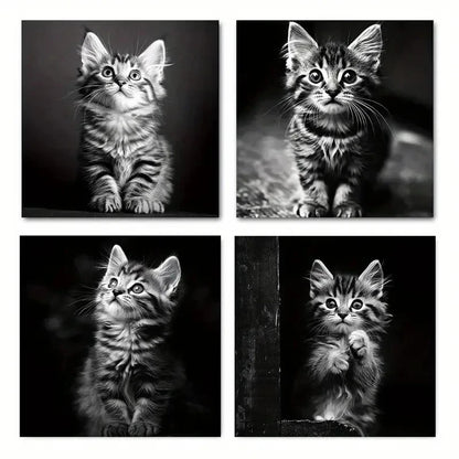 4pcs Farmhouse wall art printing Wall Art Canvas Framed