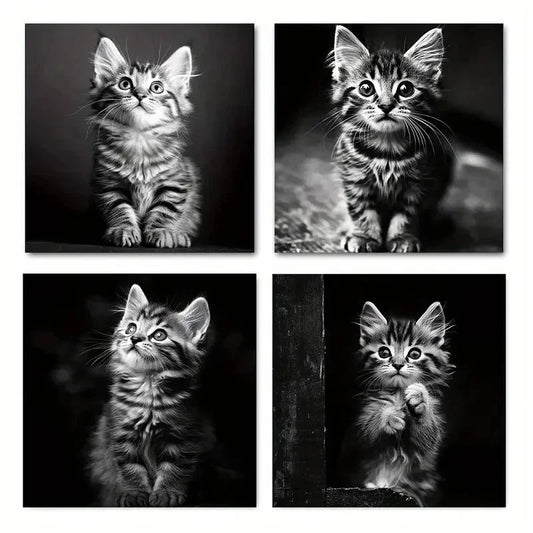 4pcs Farmhouse wall art printing Wall Art Canvas Framed