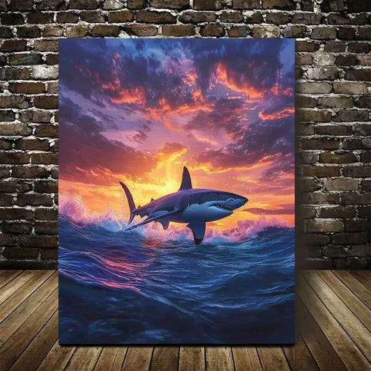 Beautiful Carnation Colorful Pink Rose Painting 40x60cm Metal Print Ready to Hang