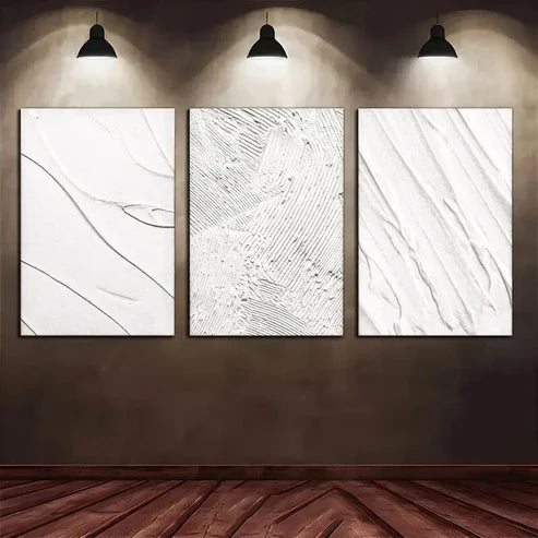 3pcs Modern Minimalist Abstract Wall Art Canvas Unframed - High Quality Print 100% Australian Made Wall Canvas