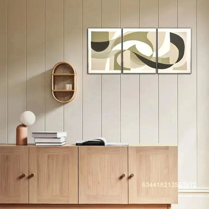 3pcs Abstract style Art Wall Painting Decor Metal Print Ready to Hang Art
