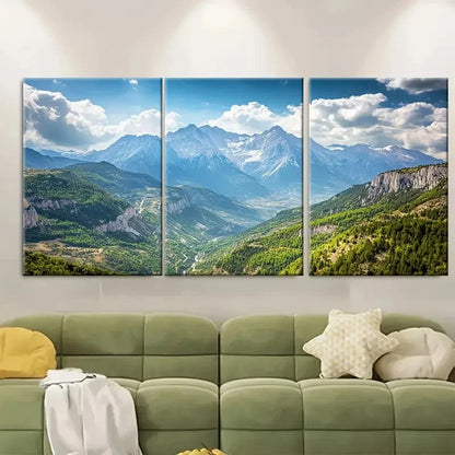 3pcsMont Ventoux Gorges de la Nesque Travel Metal Print Ready to Hang Art