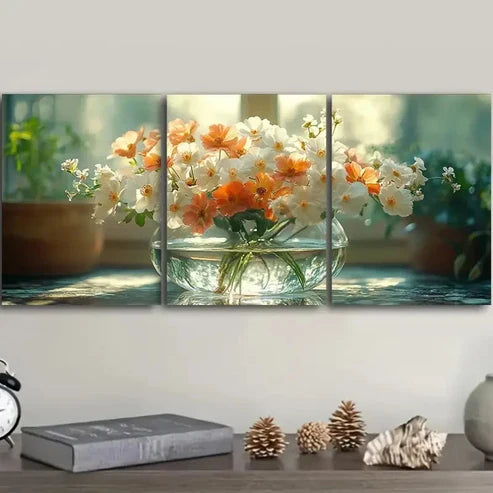3pcs Deco Modern Contemporary Wall Art Set Canvas Unframed – High Quality Print 100% Australian Made Wall Canvas