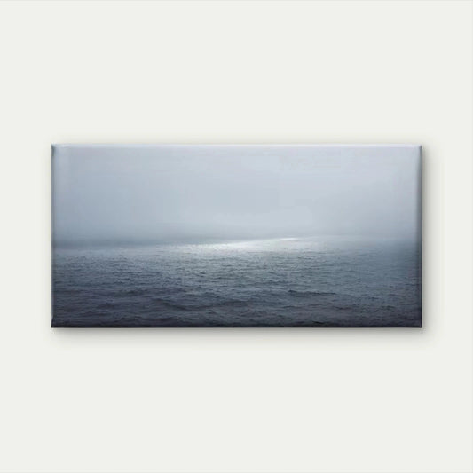 Sea View Painting Art Style Wall Art Canvas Office Home Room Framed 120x60cm