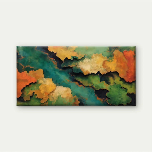 Abstract Colorful Cloud Texture Wall Art Canvas Office Home Room Framed 120x60cm