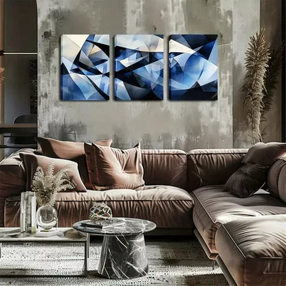 3pcs Good Luck Products, Abstract Patterns Wall Art Canvas Unframed - High Quality Print 100% Australian Made Wall Canvas