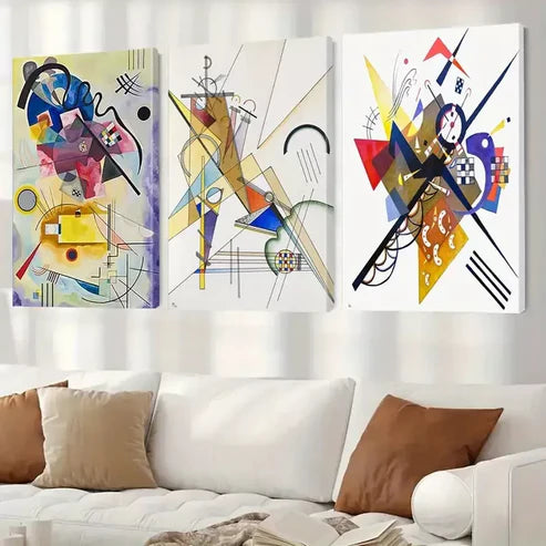 3pcs Abstract Modern Art Wall Art Canvas Unframed - High Quality Print 100% Australian Made Wall Canvas