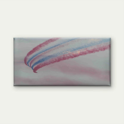 Close Up Of Airplane In Air Wall Art Canvas Office Home Room Framed 120x60cm