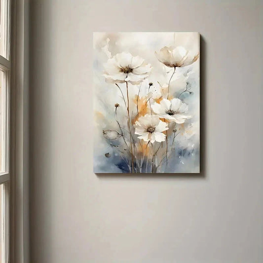 Beautiful Flower Botanical Floral Painting 40x60cm Metal Print Ready to Hang