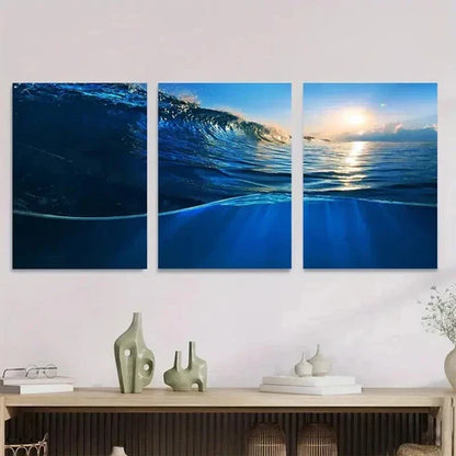 3pcs Modern Black and White Woman with Red Wall Art Set Canvas Unframed - High Quality Print 100% Australian Made Wall Canvas