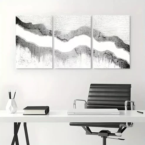 3pcs Abstract Art Set Canvas Unframed - High Quality Print 100% Australian Made Wall Canvas