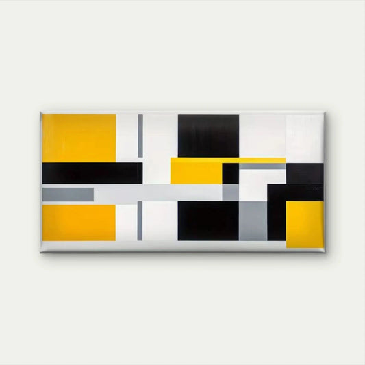 Minimalist Abstract Wall Art Canvas Office Home Room Framed 120x60cm