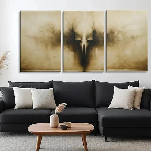 3pcs Tones & Mystical Fog Effects Perfect Wall Art Canvas Unframed - High Quality Print 100% Australian Made Wall Canvas