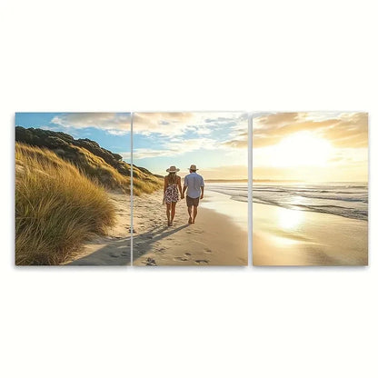 3pcs Phillip Island Australia Travel Print Metal Print Ready to Hang Art