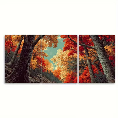 3pcs Shenandoah Virginia Metal Print Ready to Hang Art