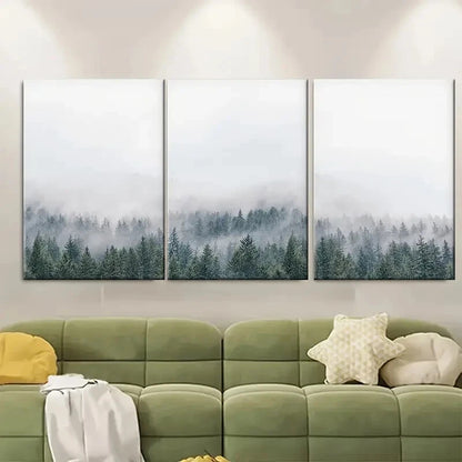 3pcs Modern Minimalist Poster Printable Wall Decor Metal Print Ready to Hang Art