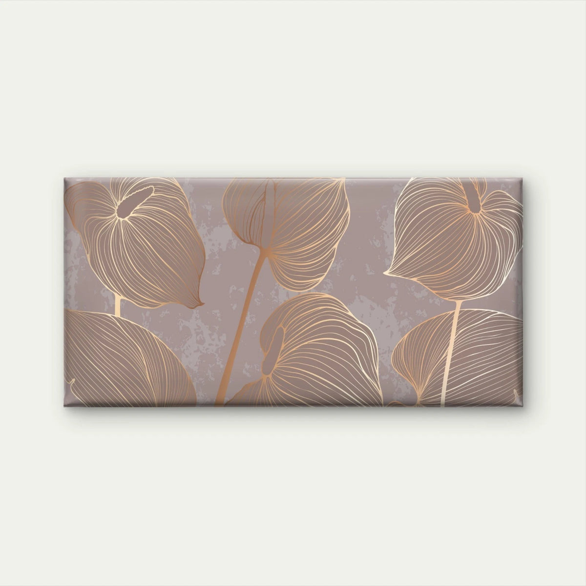 Abstract Floral pattern Wall Art Canvas Office Home Room Framed 120x60cm