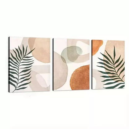 3pcs Minimalist Abstract Designs Wall Art Set Canvas Framed 50x70cm - High Quality Print 100% Australian Made Wall Canvas Ready to Hang
