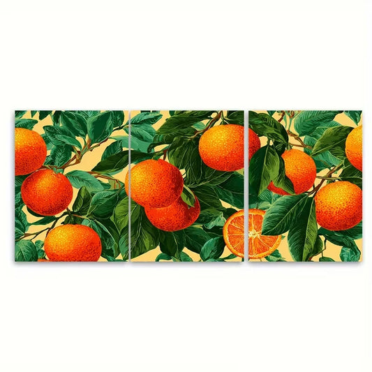 3pcs Sicily Italy Art, Colorful Sicilia Art Metal Print Ready to Hang Art
