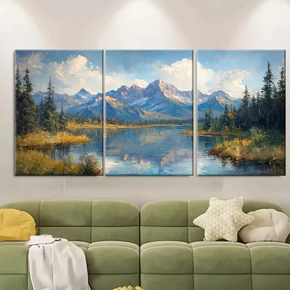 3pcs Arches Landscape Painting Utah National Park Metal Print Ready to Hang Art